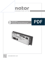 Automatic sliding car door user manual