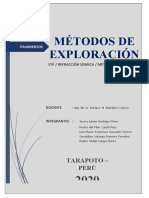 Métodos de Exploración de Suelos