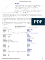 PHP - Precedencia de Operadores - Manual PDF