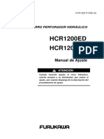 Ajuste manual carro perforador HCR1200