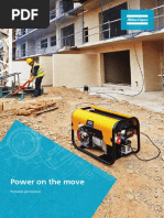 Power On The Move: Portable Generators