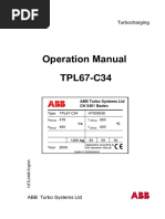 Operation Manual: TPL67-C34