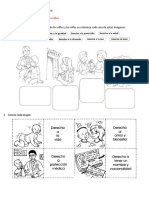 Derechos y Deberes Worksheet