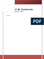 Plan Estratégico 2012 - Facultad de Zootecnia