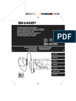 Sharp MD-SR70 PDF