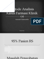 Metode Analisis Kasus Farmasi Klinik