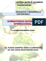 Tercera semana. Normatividad nacional e internacional