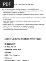 Need For Communication Interfaces: Why Are Communication Interfaces Required in Embedded Systems