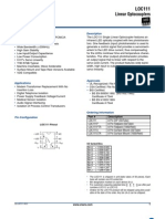 Linear Optocouplers: Features Description