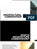 Architectural Conservation Assignment PDF