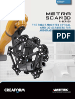 The Robot-Mounted Optical CMM 3D Scanners For Automated Inspection