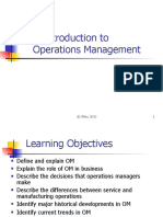 Introduction To Operations Management: © Wiley 2010 1