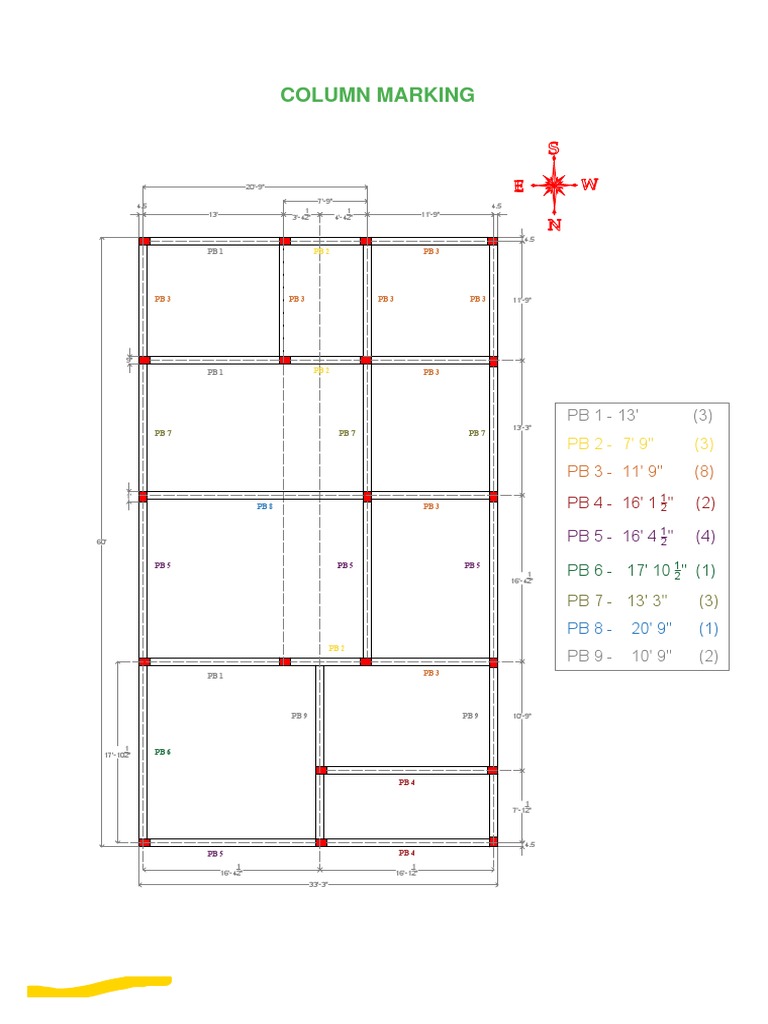 Column Marking | PDF
