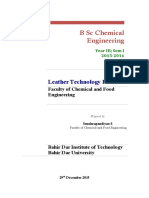 Leather Technology I PDF