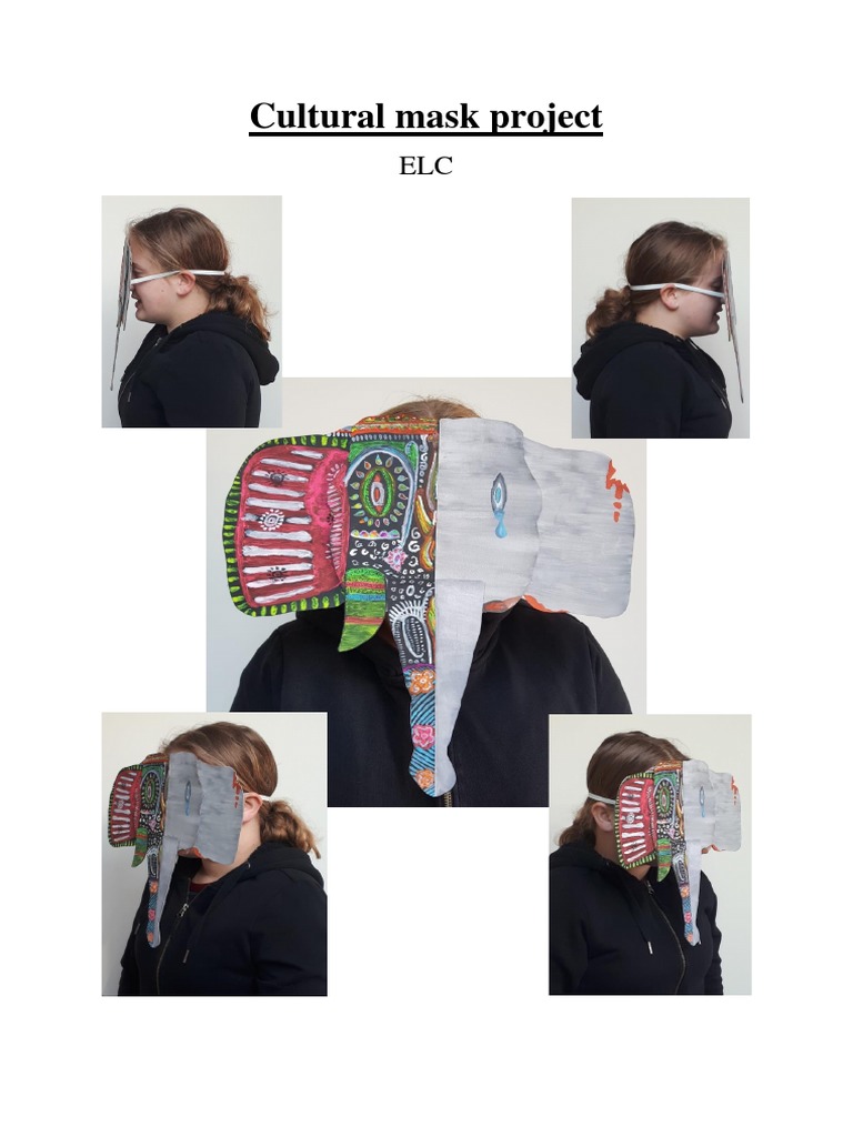 Cultural Elephant Mask Project Guide | PDF | Elephant | Mask