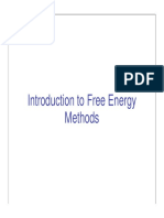 Introduction To Free Energy Methods