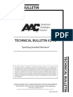 Anodized Aluminum Color Chart Guide | PDF | Color | Chemical Substances