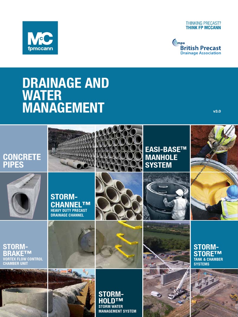 Drainage and Water Management: Concrete Pipes | PDF | Pipe (Fluid ...