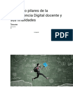 Los Cinco Pilares de La Competencia Digital Docente y Sus Finalidades - Docx Antecedentes