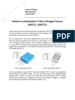 Deteksi Kelembaban Udara Dengan Sensor DHT11