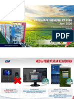 User Manual Penggunaan Presensi PJBS PDF