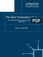 The New Transnationalism: Klaus Dingwerth