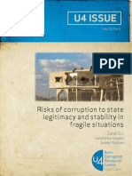 Risk of Corruption To State Legitimacy and Stability in Fragile Stiuations PDF