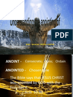 UNDERSTANDING THE ANNOINTING OF THE HOLY SPIRIT