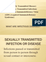 STD (Sexually Transmitted Disease) STI (Sexually Transmitted Infection) HIV (Human Immunodeficiency Virus AIDS (Acquired Immunodeficiency Syndrome)