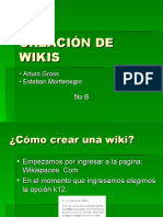 creación de wikis
