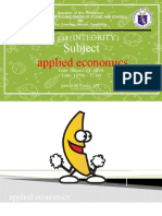 Introduction To Applied Economics