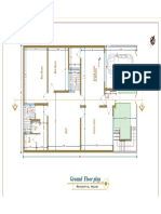 Ground and First Floor Plans for Residential House