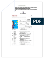 Weather Activities for Learning English