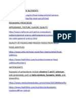 Bioavailability of Nutrients