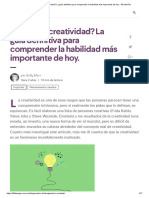 "¿Qué es la creatividad La guía definitiva para comprender la habilidad más importante de hoy" por Kelly Morr