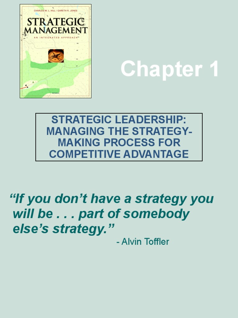 Strategic Leadership: Managing The Strategy-Making Process For ...
