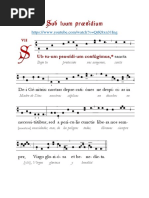 Alma Redemptoris Mater Gregoriano Latin Y Espanol