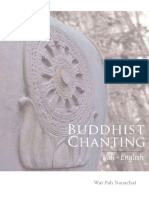 Buddhist Chanting Pali English