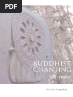 Buddhist Chanting Pali English