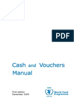 Cash Vouchers Manual: First Edition December 2009