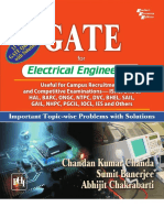 GATE For Electrical Engineering by Chandan Kumar Chanda, Sumit Banerjee and Abhijit Chakrabarti