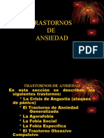 Trastornos de Ansiedad