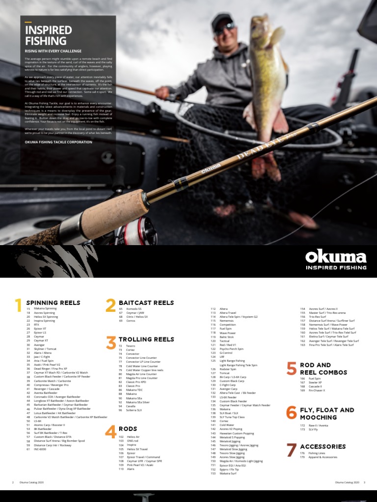 Okuma Cold Water 5.4:1 Gear Ratio 46 Retrieve Rate 3 lb Max Drag