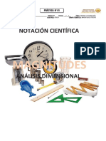 Práctica de Notación Científica y Análisis Dimensional