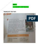 Exercise #1: Anexo Number 1 Present Simple Vs Present Continuous