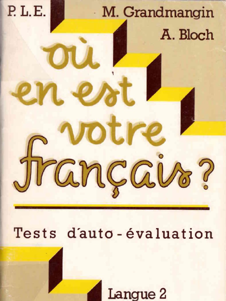 Ou En Est Votre Francais Pronom Verbe