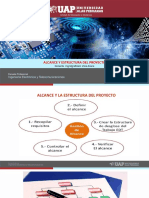 Alcance Y Estructura Del Proyecto: Docente. Ing - Mg.Miriam Vilca Arana