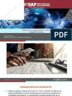 Proceso de Estimación de Costos: - Ing - Mg.Miriam Vilca Arana