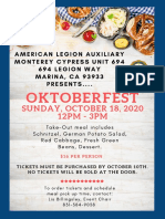 Oktoberfest 2020 Flyer