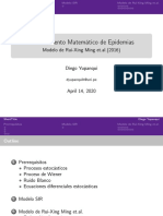 Modelamiento Matemático de Epidemias PDF